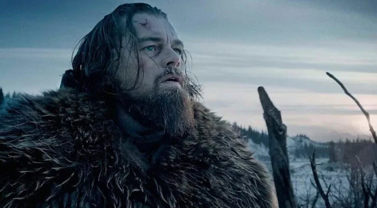 Момент из видео об актере Леонардо ДиКаприо